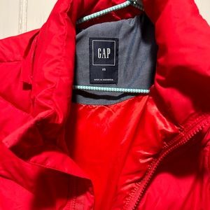 Vivid Red Puffer Vest